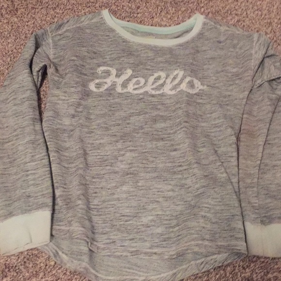 blue and seagreen long sleeve - Picture 1 of 1